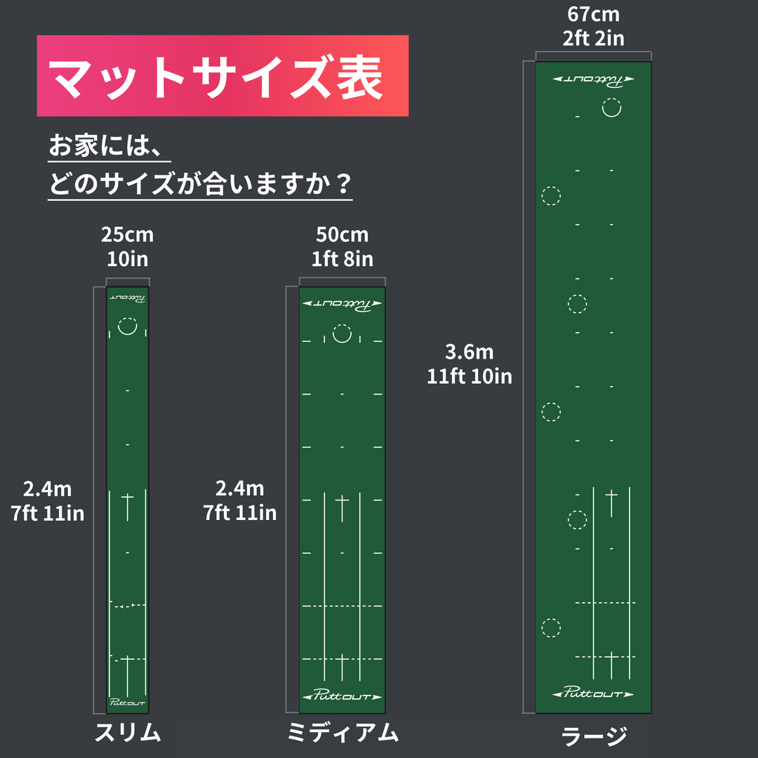 スリムパターマット