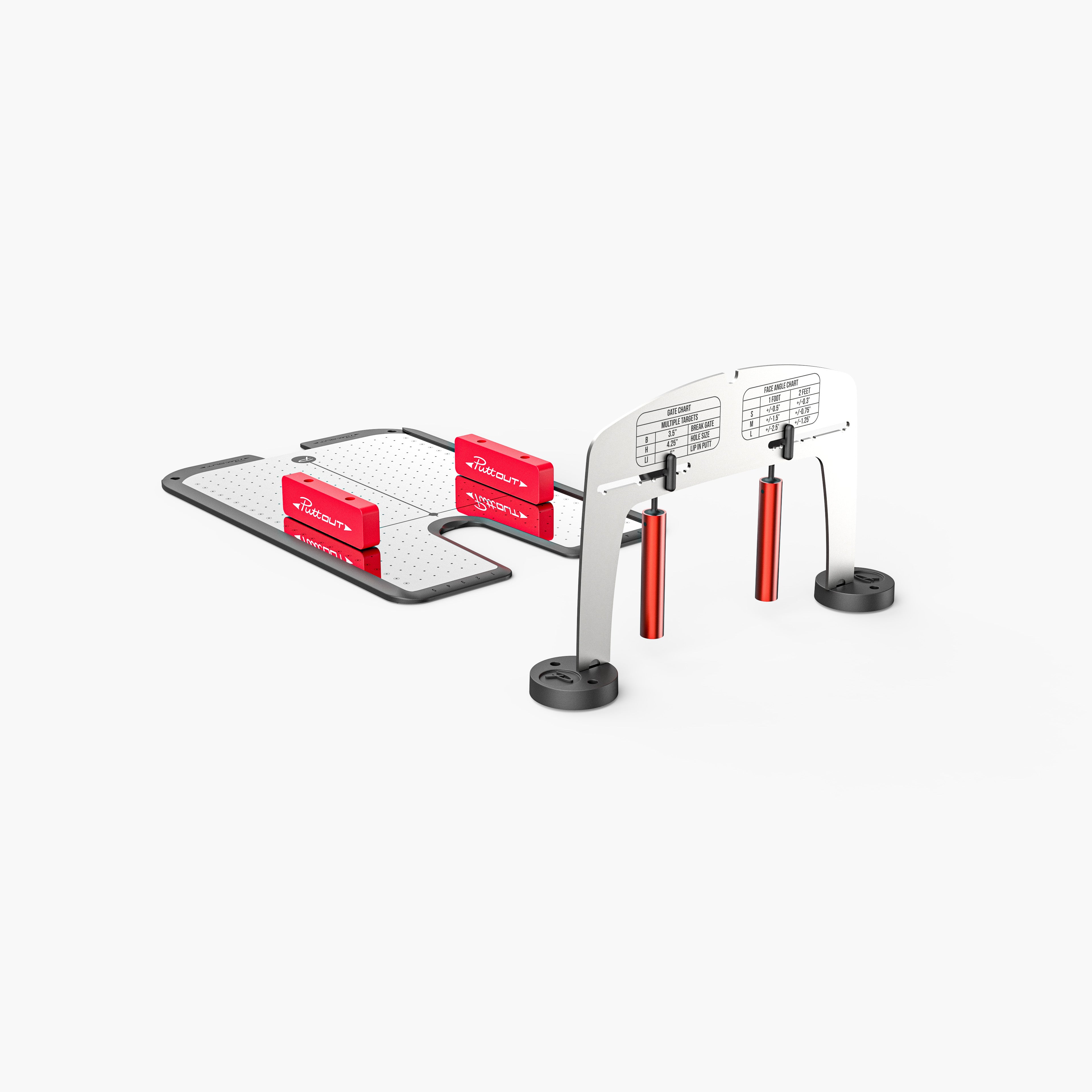 PuttOut パッティングミラートレーナー ウィズゲイツ PuttOUTの最新練習器具「パッティングミラー＆ゲート」登場