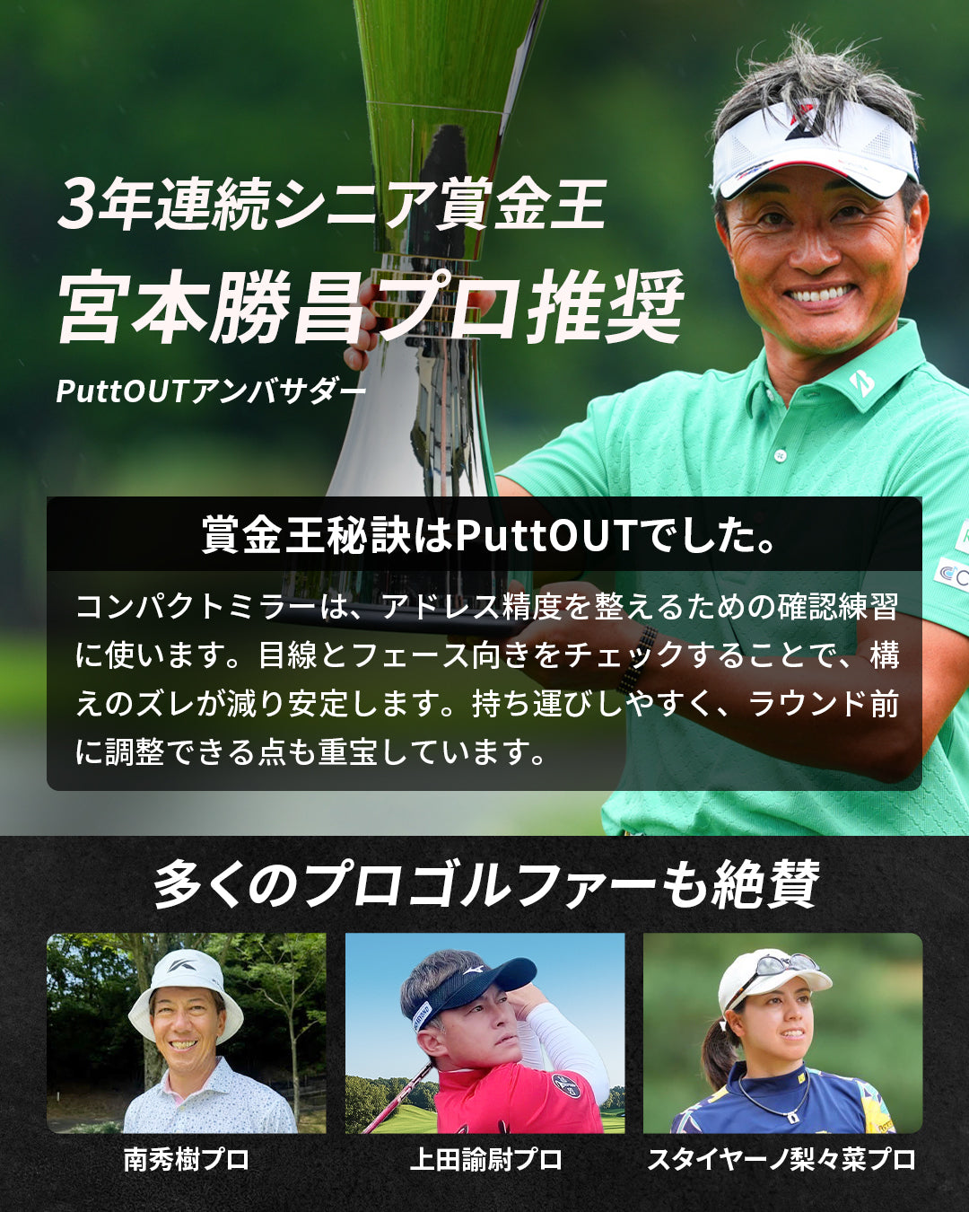 コンパクトパッティングミラー – PuttOUT(パットアウト)日本公式サイト
